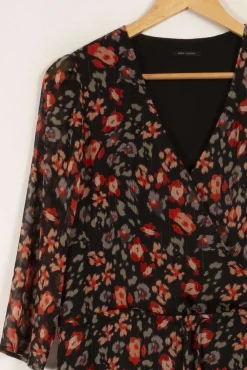 Hot IKKS Robe à motifs - Taille M/38 Multicolore