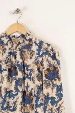 Best Sale Sandro Robe à motifs - Taille M/38 Multicolore