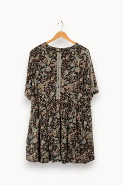Discount ba&sh Robe à motifs - Taille S/36 Multicolore