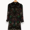 Clearance Sandro Robe multicolore - Taille S/36 Noir