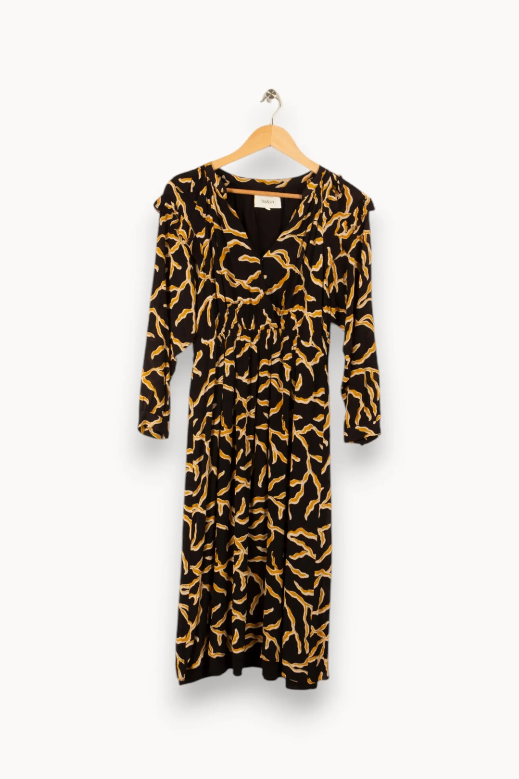 New ba&sh Robe - Taille S/36 Multicolore