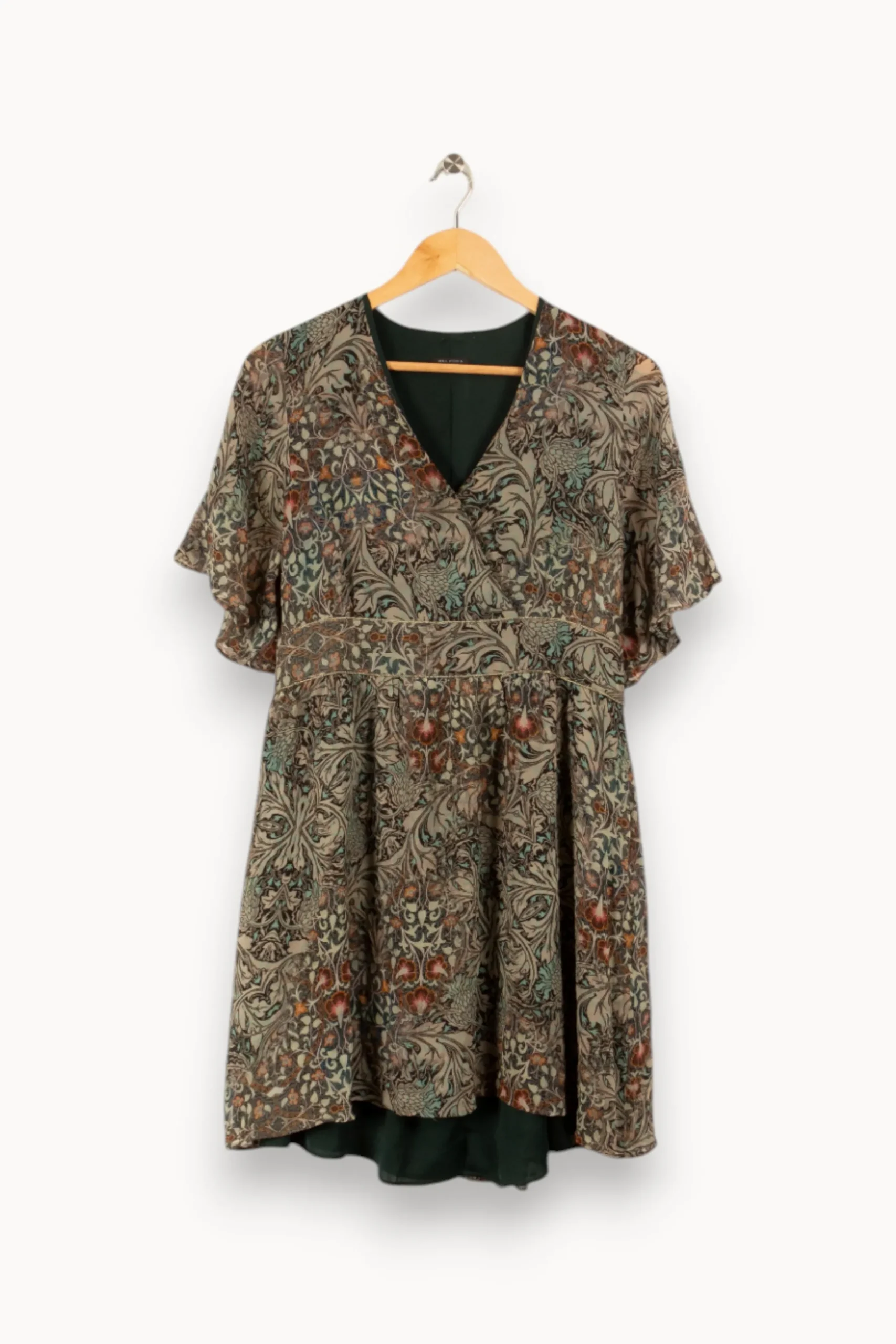 Online IKKS Robe - Taille L/40 Multicolore