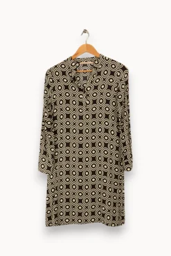 Best Sale La Fée Maraboutée Robe multicolore - Taille S/36 Noir