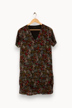 Flash Sale IKKS Robe multicolore - Taille M/38 Noir
