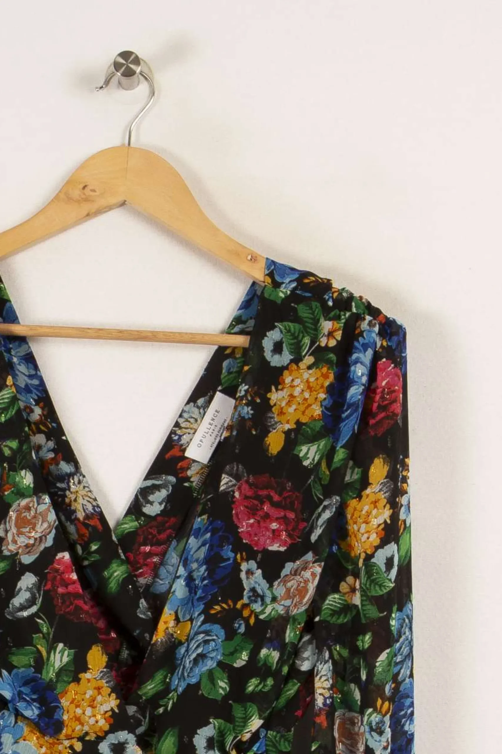 Online Opullence Robe multicolore - Taille M/38 Noir
