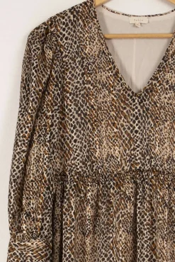 Clearance Pablo Robe multicolore - Taille M/38 Marron