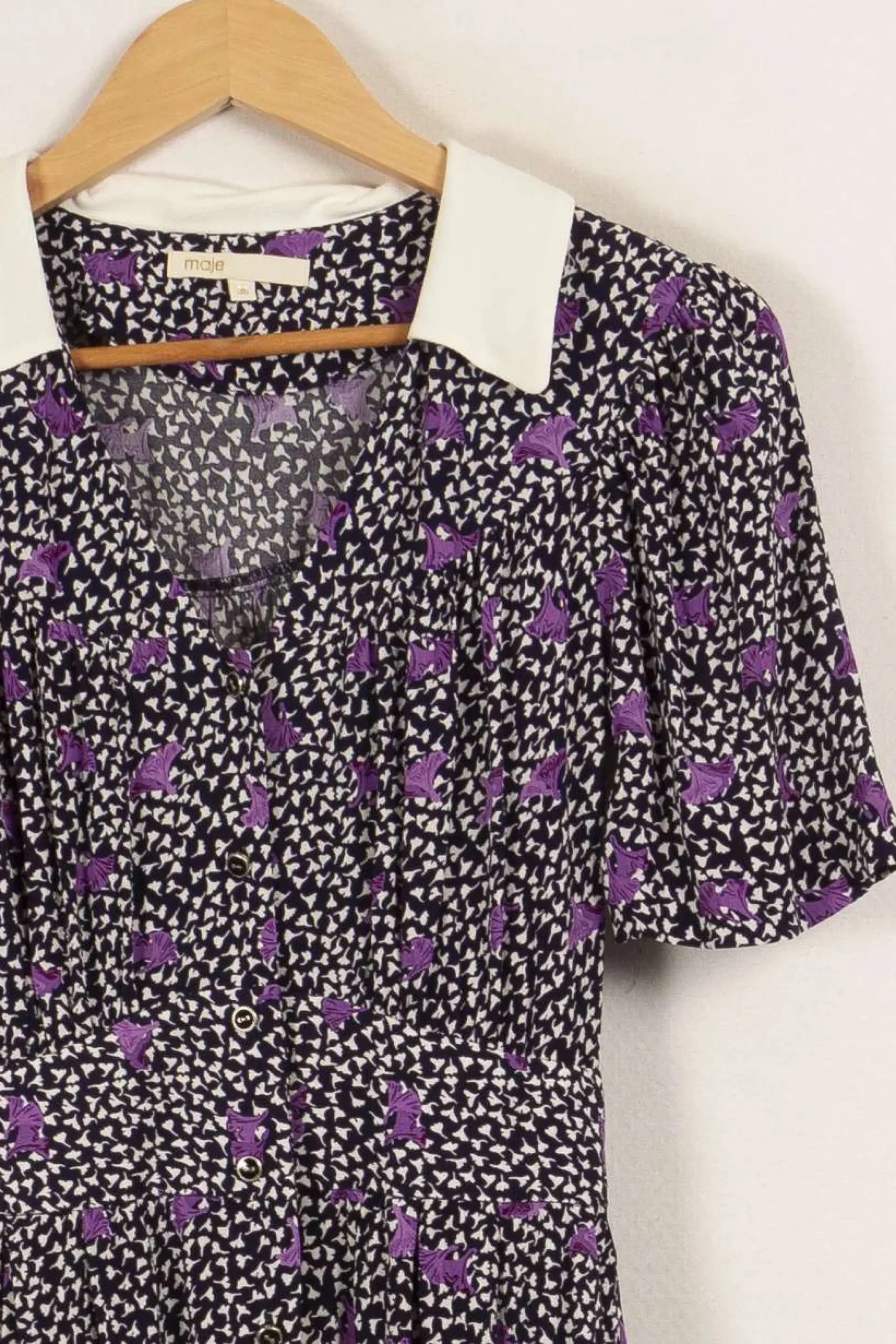 New Maje Robe - Taille S/36 Multicolore