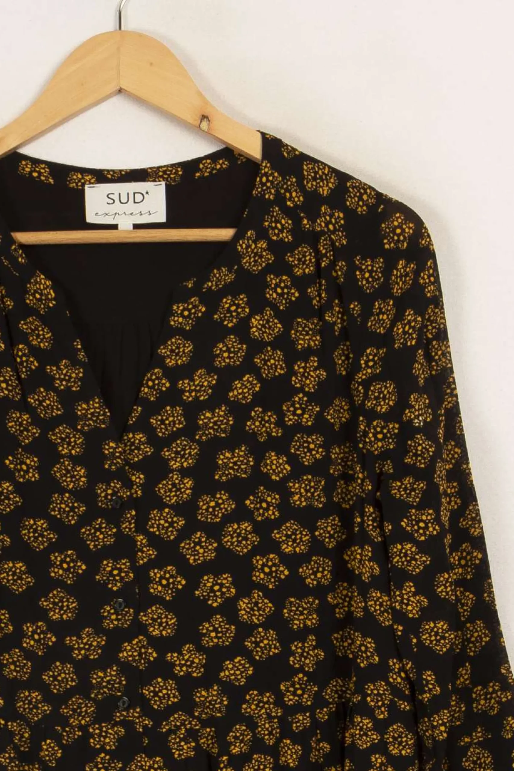 Clearance Sud express Robe multicolore - Taille S/36 Noir