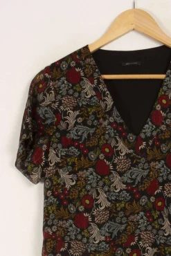 Flash Sale IKKS Robe multicolore - Taille M/38 Noir