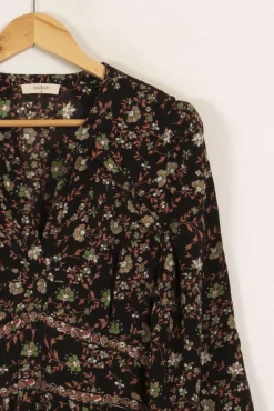 New ba&sh Robe - Taille L/40 Multicolore