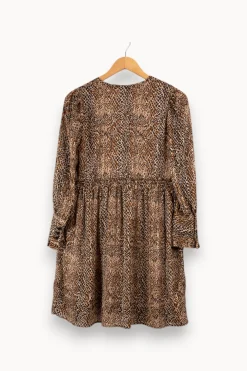 Clearance Pablo Robe multicolore - Taille M/38 Marron