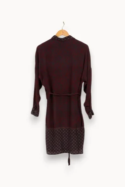 Fashion IKKS Robe multicolore - Taille S/36 Bordeaux