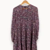Fashion Caroll Robe multicolore te - Taille M/38 Violet