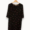 Flash Sale La Petite Etoile Robe e à motifs - Taille M/38 Noir