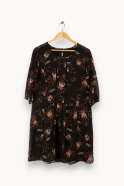Clearance One Step Robe e à motifs - Taille S/36 Noir