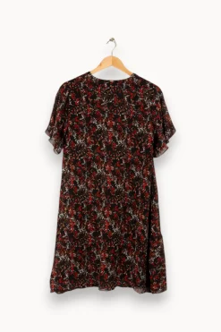 Fashion IKKS Robe e à motifs - Taille M/38 Noir