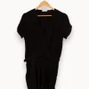 Online ba&sh Robe e - Taille L/40 Noir