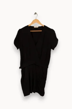 Online ba&sh Robe e - Taille L/40 Noir