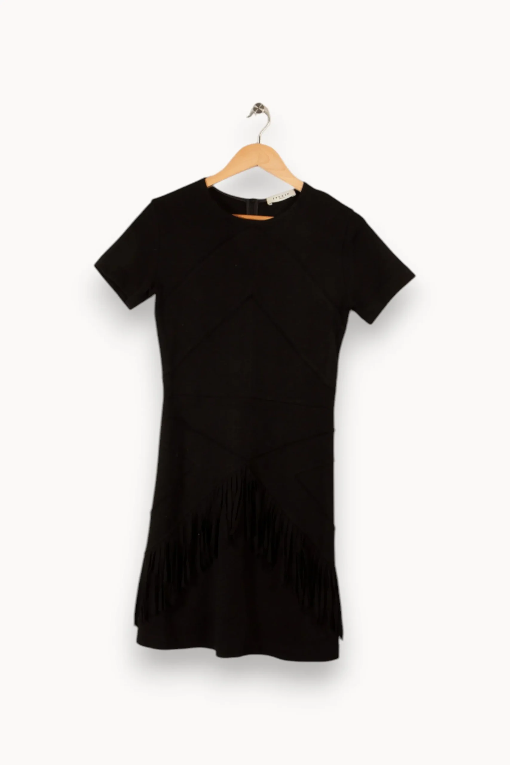 Cheap Sandro Robe e - Taille L/40 Noir
