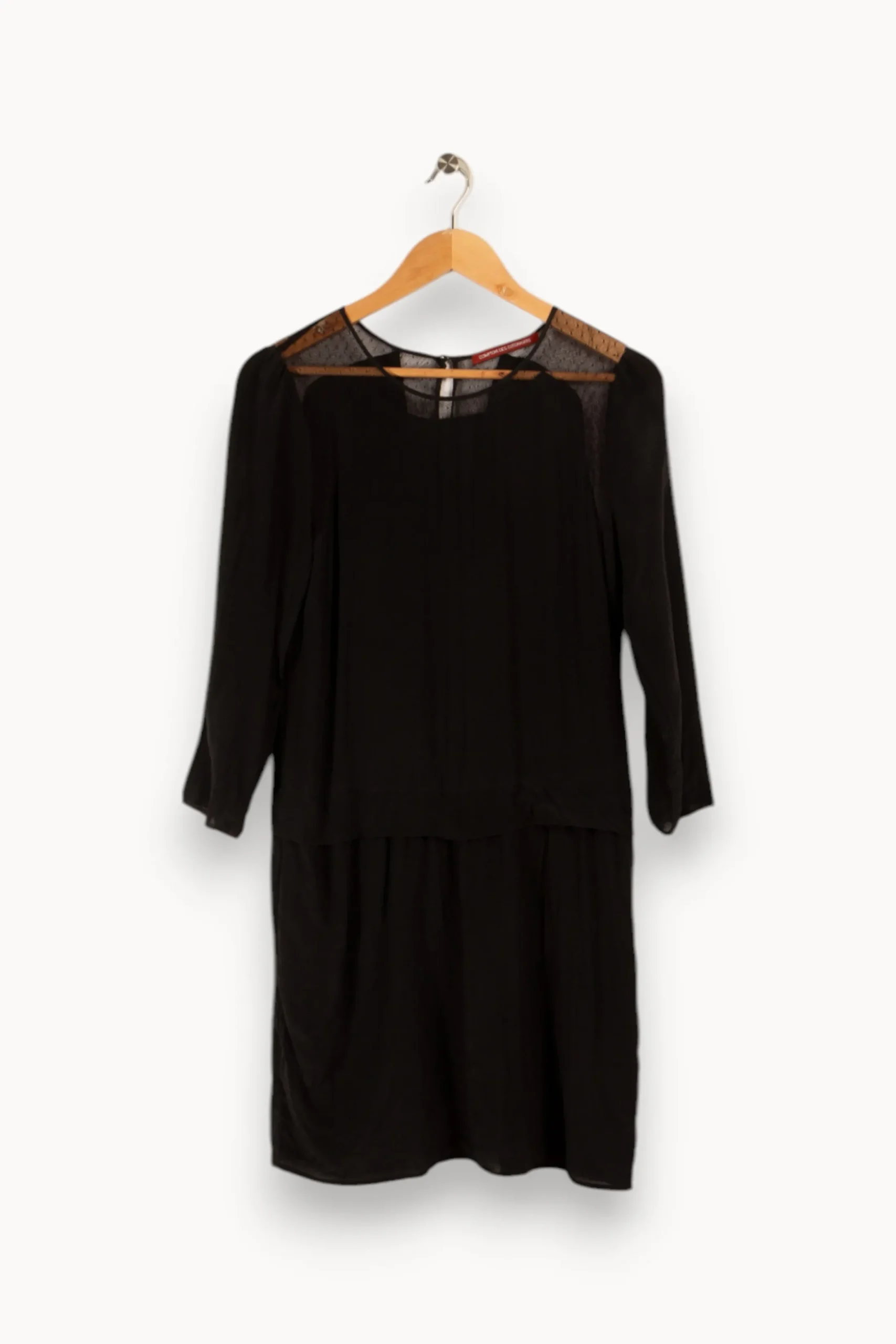 Sale Comptoir des Cotonniers Robe e - Taille M/38 Noir