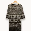 Fashion One Step Robe noire - Taille M/38 Multicolore