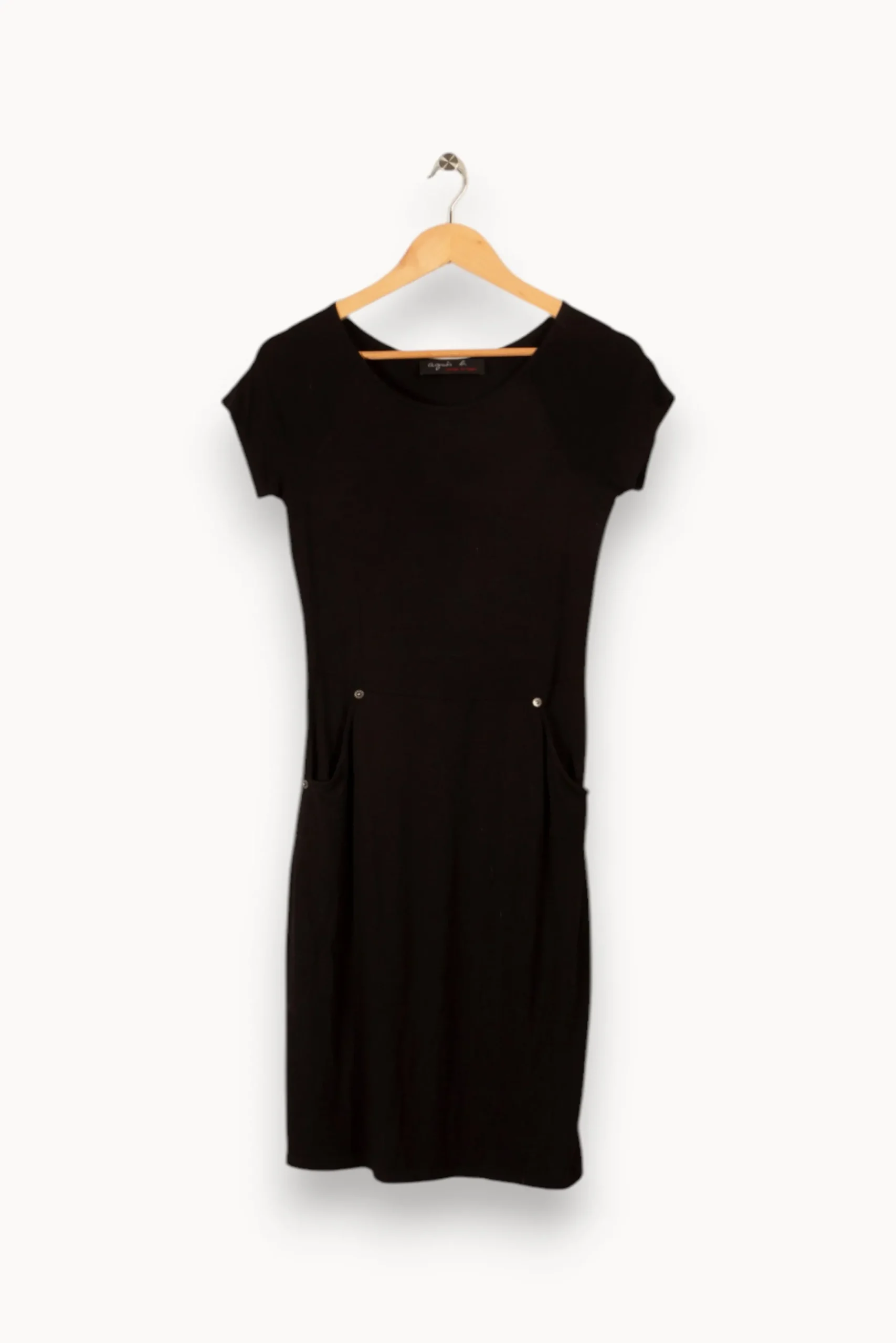 Sale Agnès b. Robe e - Taille M/38 Noir