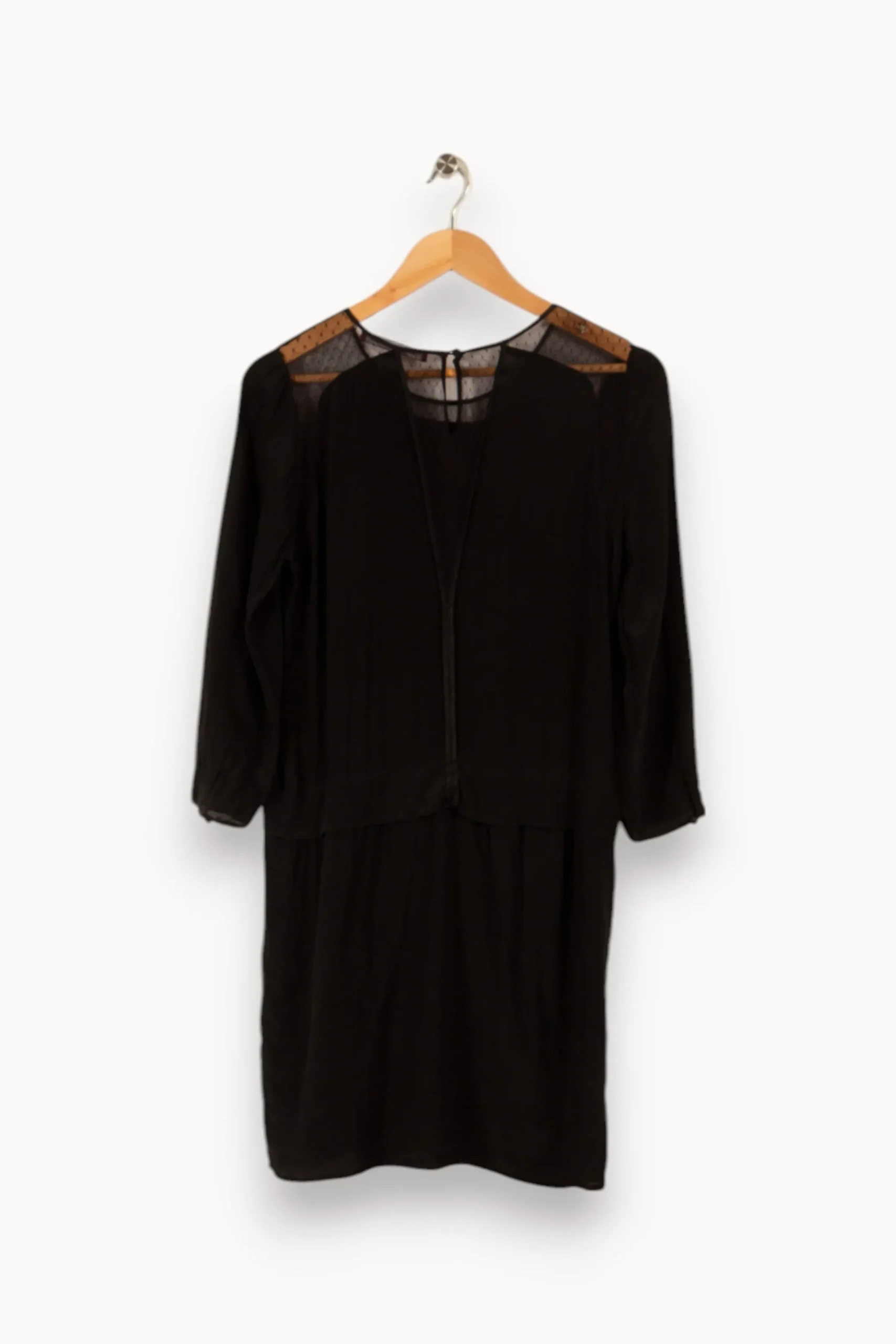 Sale Comptoir des Cotonniers Robe e - Taille M/38 Noir