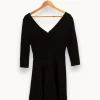 Hot IKKS Robe e - Taille S/36 Noir