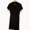 Discount IKKS Robe e - Taille S/36 Noir
