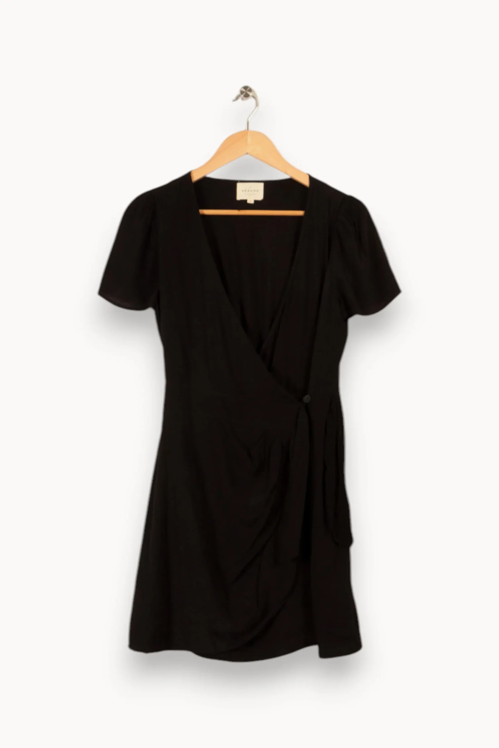 Best Sézane Robe e - Taille S/36 Noir