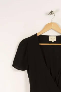 Best Sézane Robe e - Taille S/36 Noir