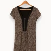 Best Sale IKKS Robe noire - Taille XS/34 Multicolore