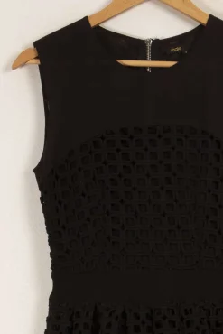 Online Maje Robe e à trous - Taille M/38 Noir