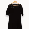Best Claudie Pierlot Robe e avec dentelle - Taille XS/34 Noir