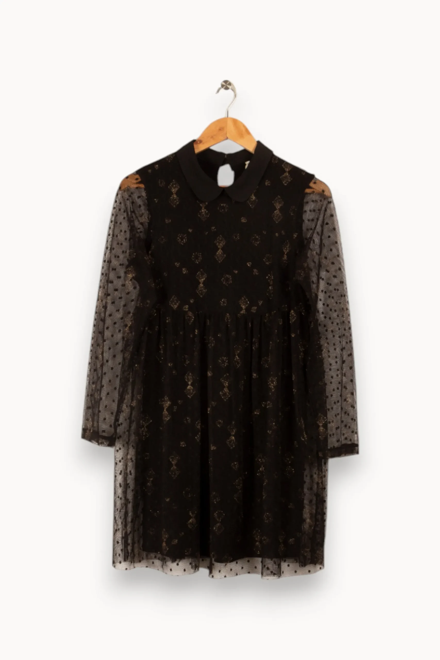 Flash Sale I.Code Robe e avec détails - Taille M/38 Noir