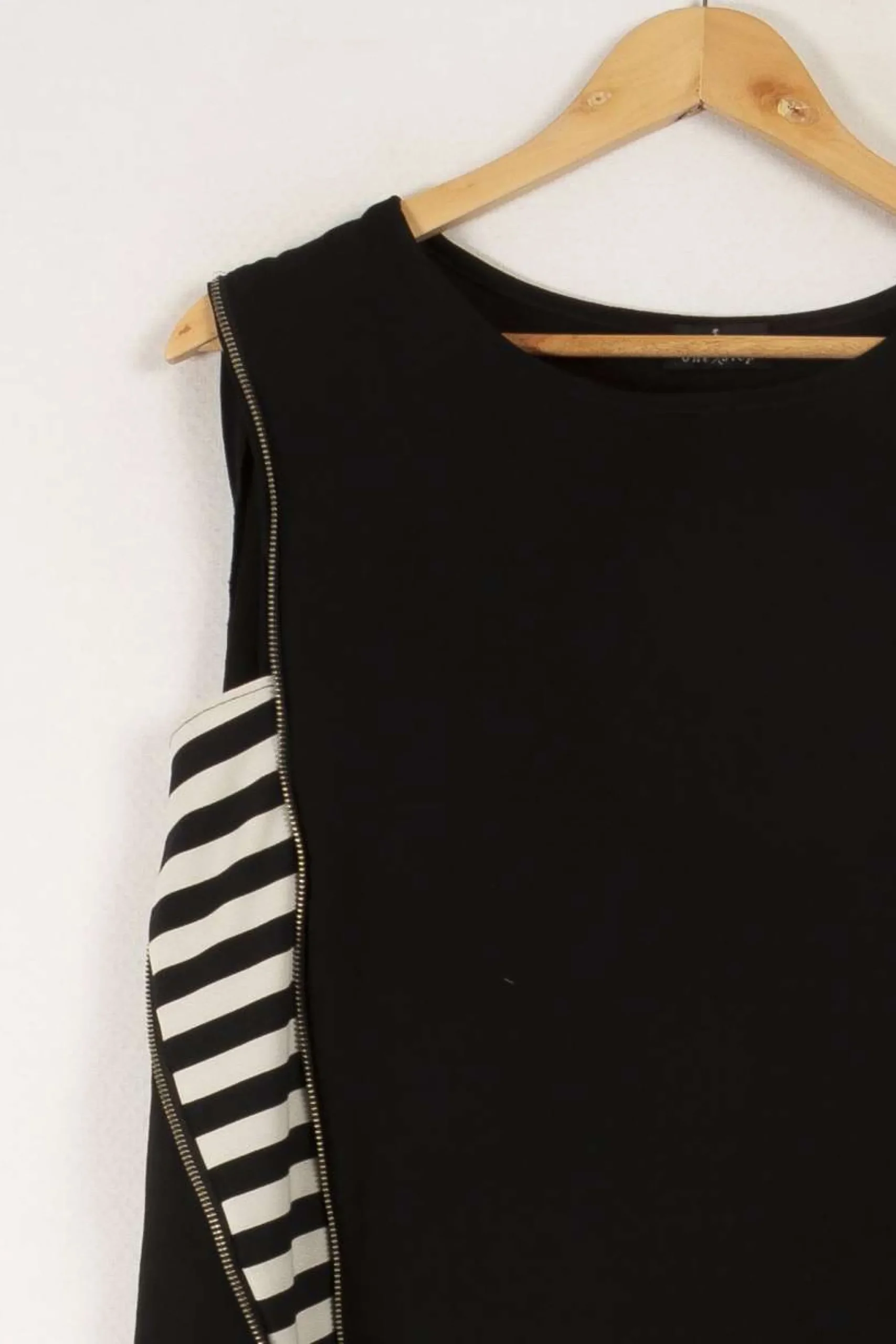 Cheap One Step Robe e avec détails - Taille M/38 Noir