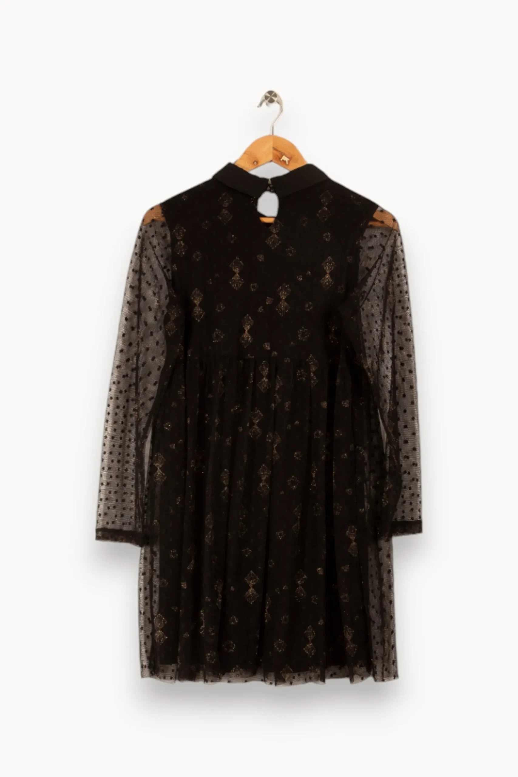 Flash Sale I.Code Robe e avec détails - Taille M/38 Noir