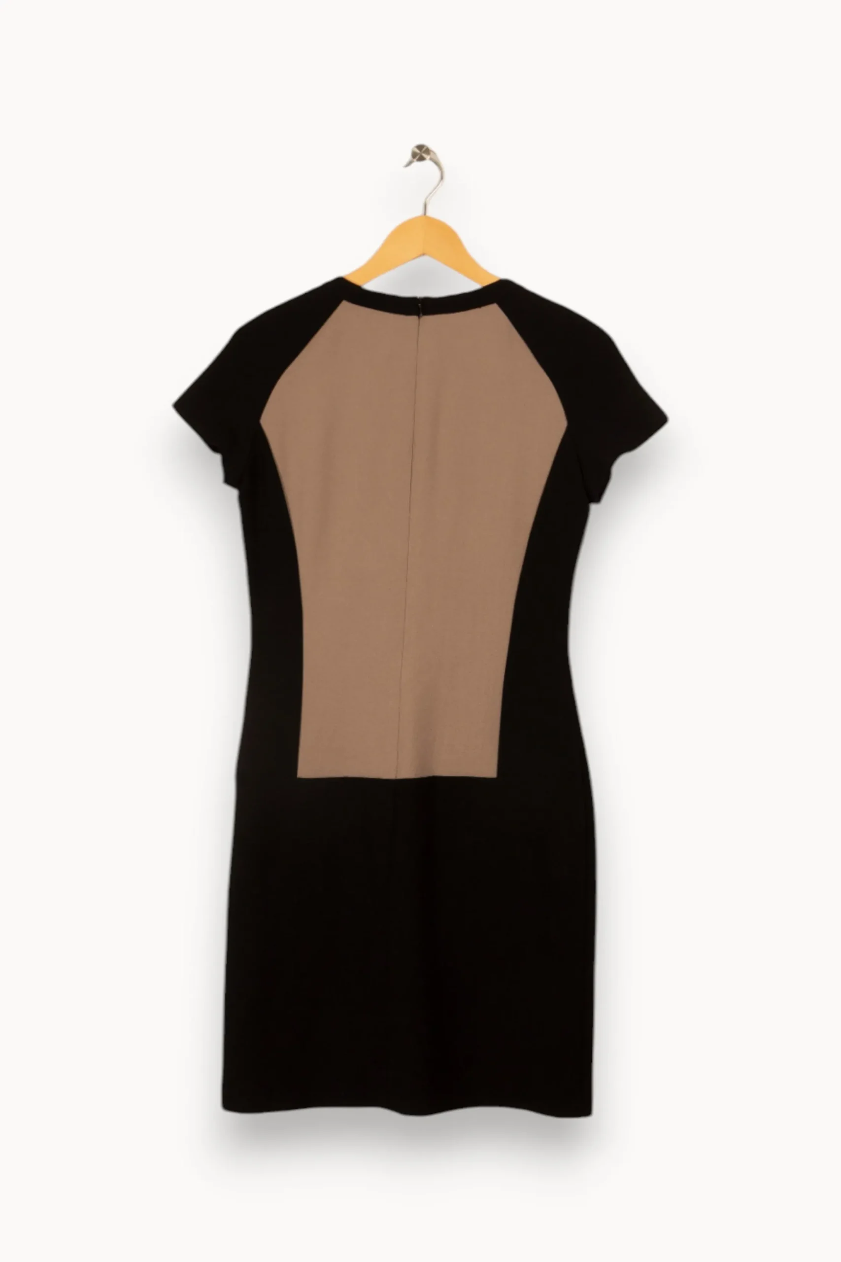 Store Caroll Robe noire et beige Maison 123 - Taille S/36 Rouge