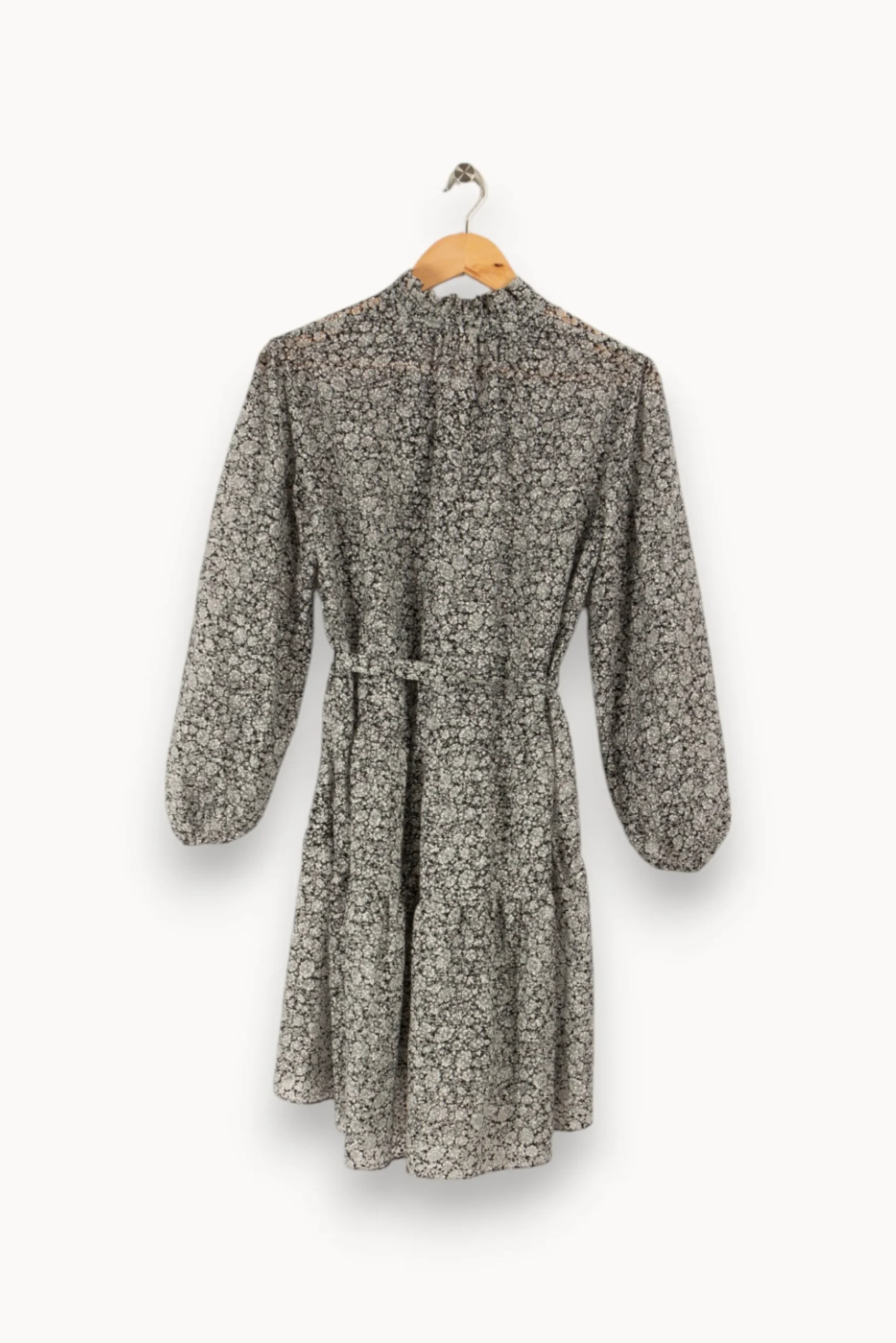 Cheap Maje Robe noire et blanche - Taille S/36 Gris