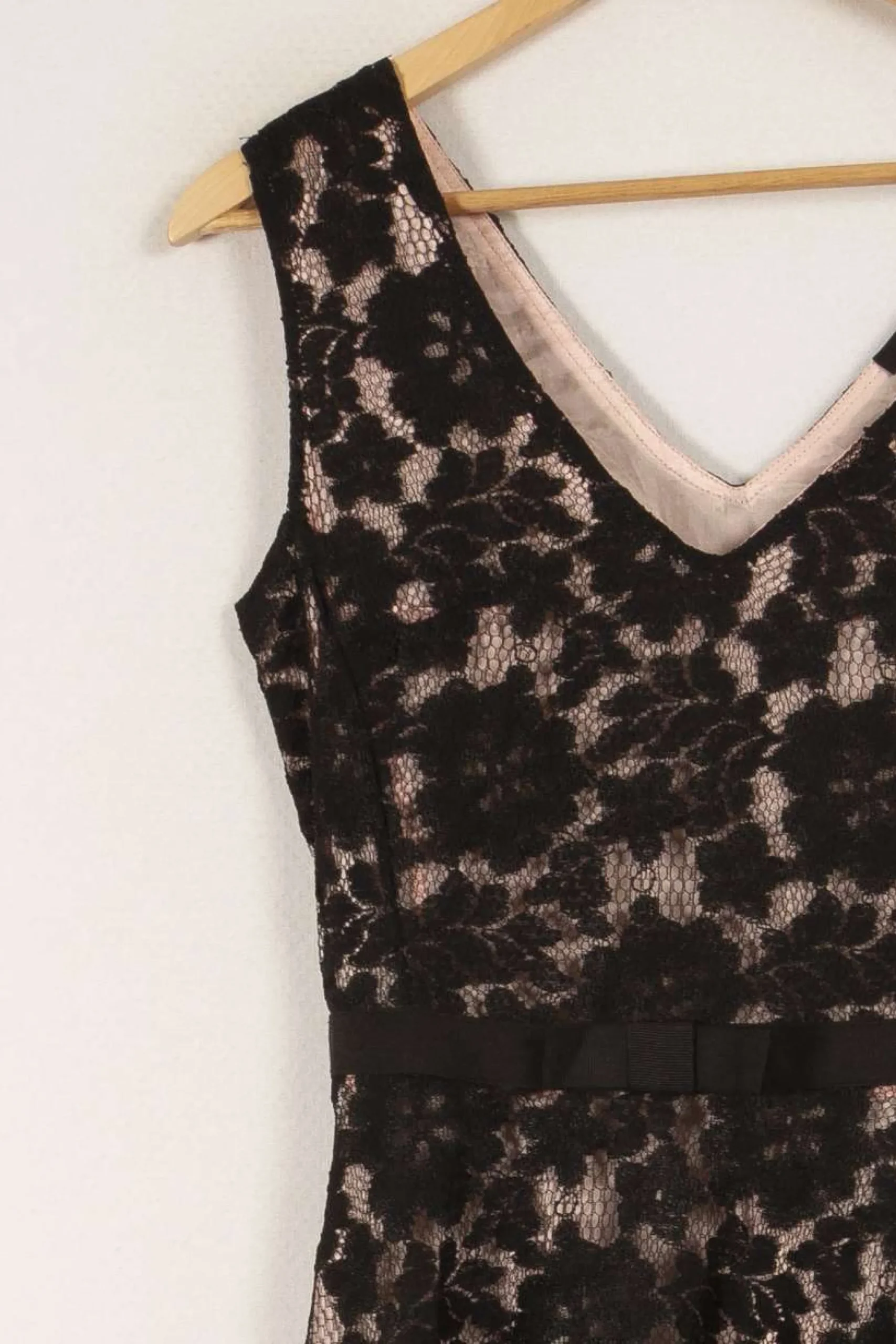 Online Caroll Robe e et rose en dentelle - Taille S/36 Noir