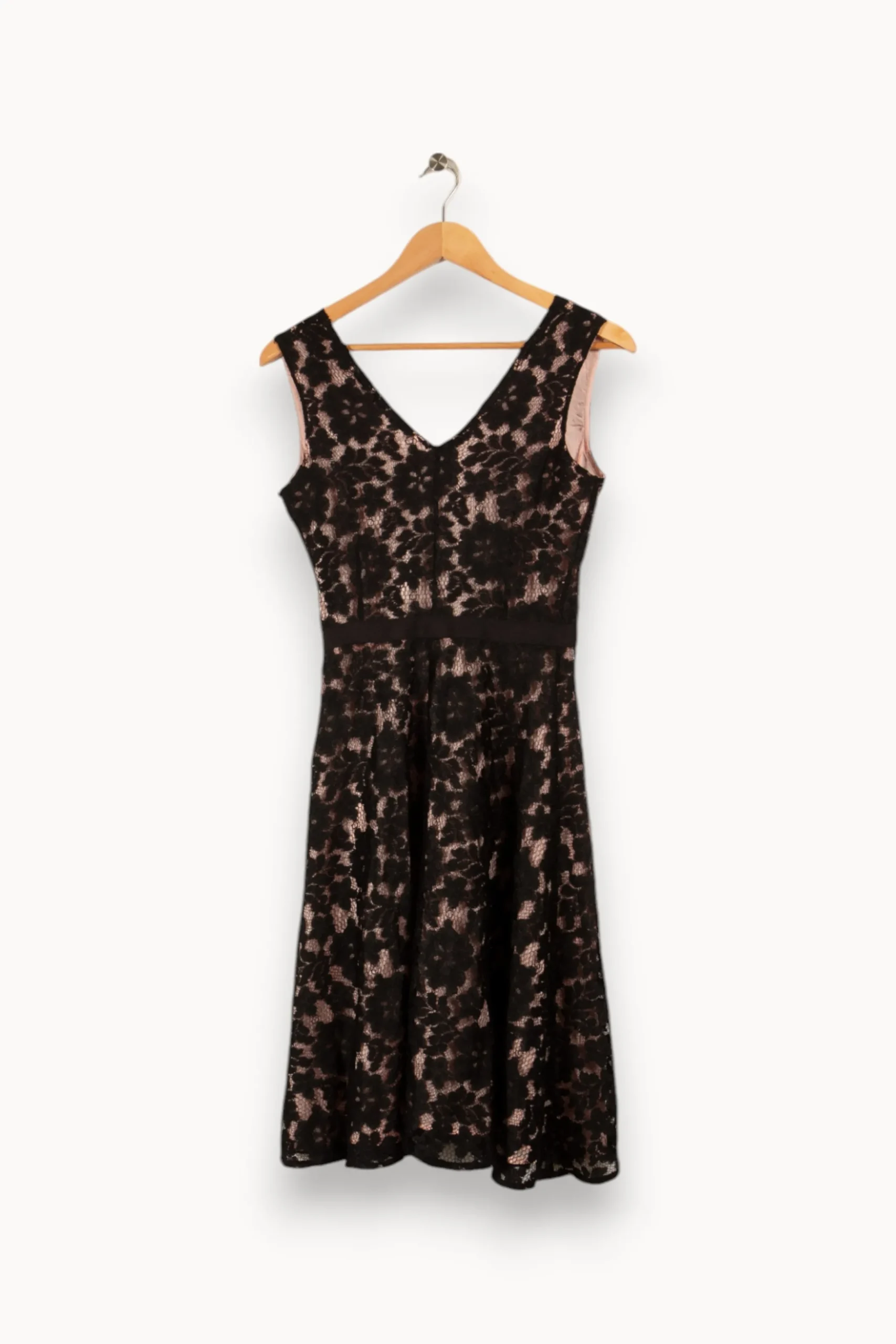Online Caroll Robe e et rose en dentelle - Taille S/36 Noir