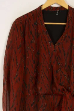 Cheap One Step Robe à motifs - Taille XXL/44 Orange