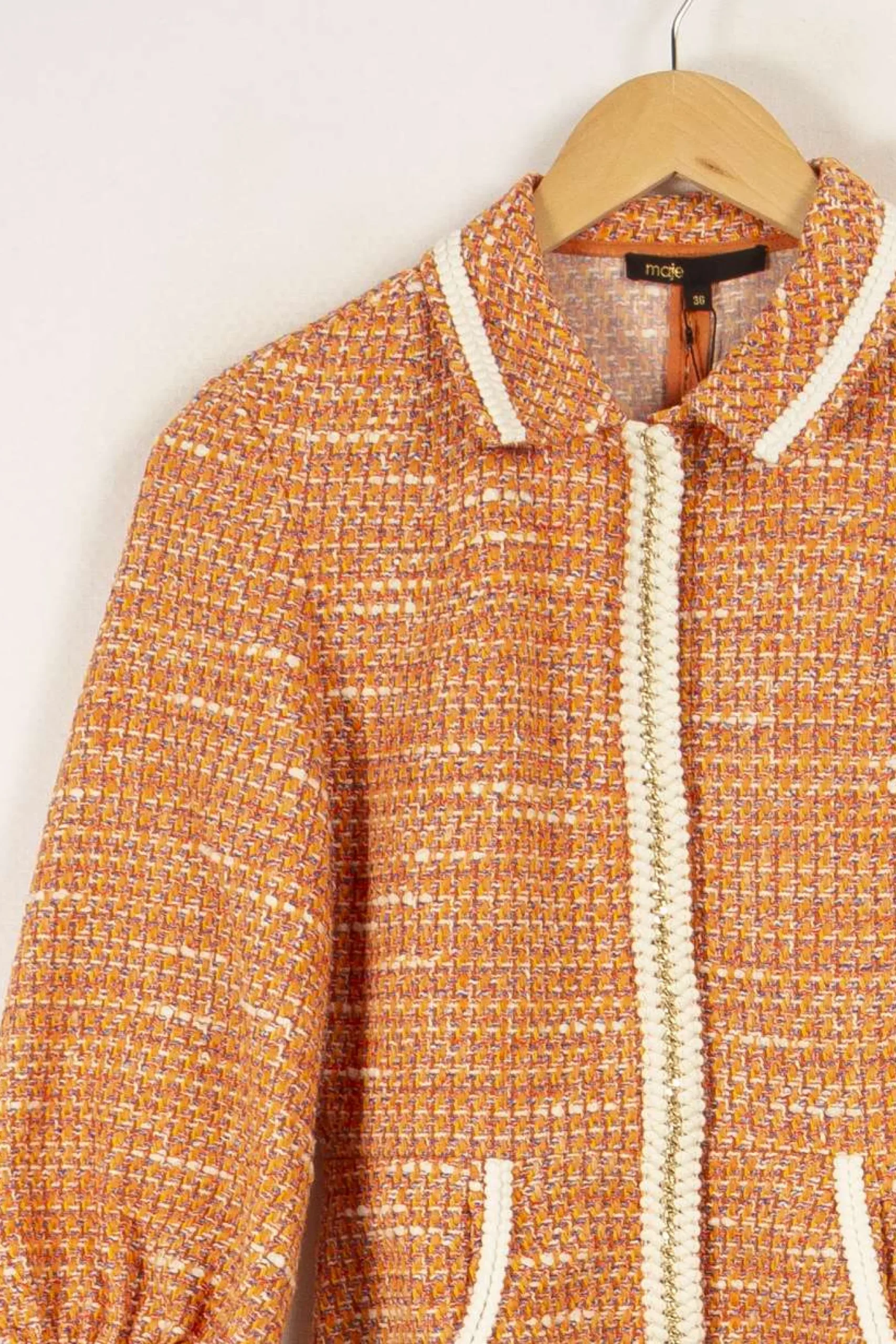 Best Sale Maje Robe - Taille S/36 Orange