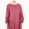 Online American Vintage Robe à motifs - Taille S/36 Rose