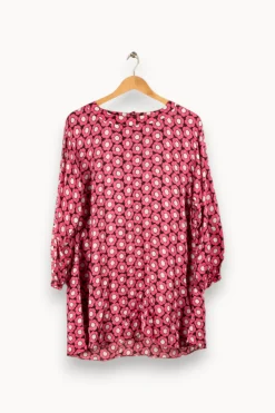 Online American Vintage Robe à motifs - Taille S/36 Rose