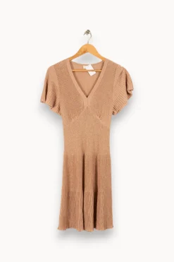 Best Sale Pablo Robe brillante - Taille S/36 Rose