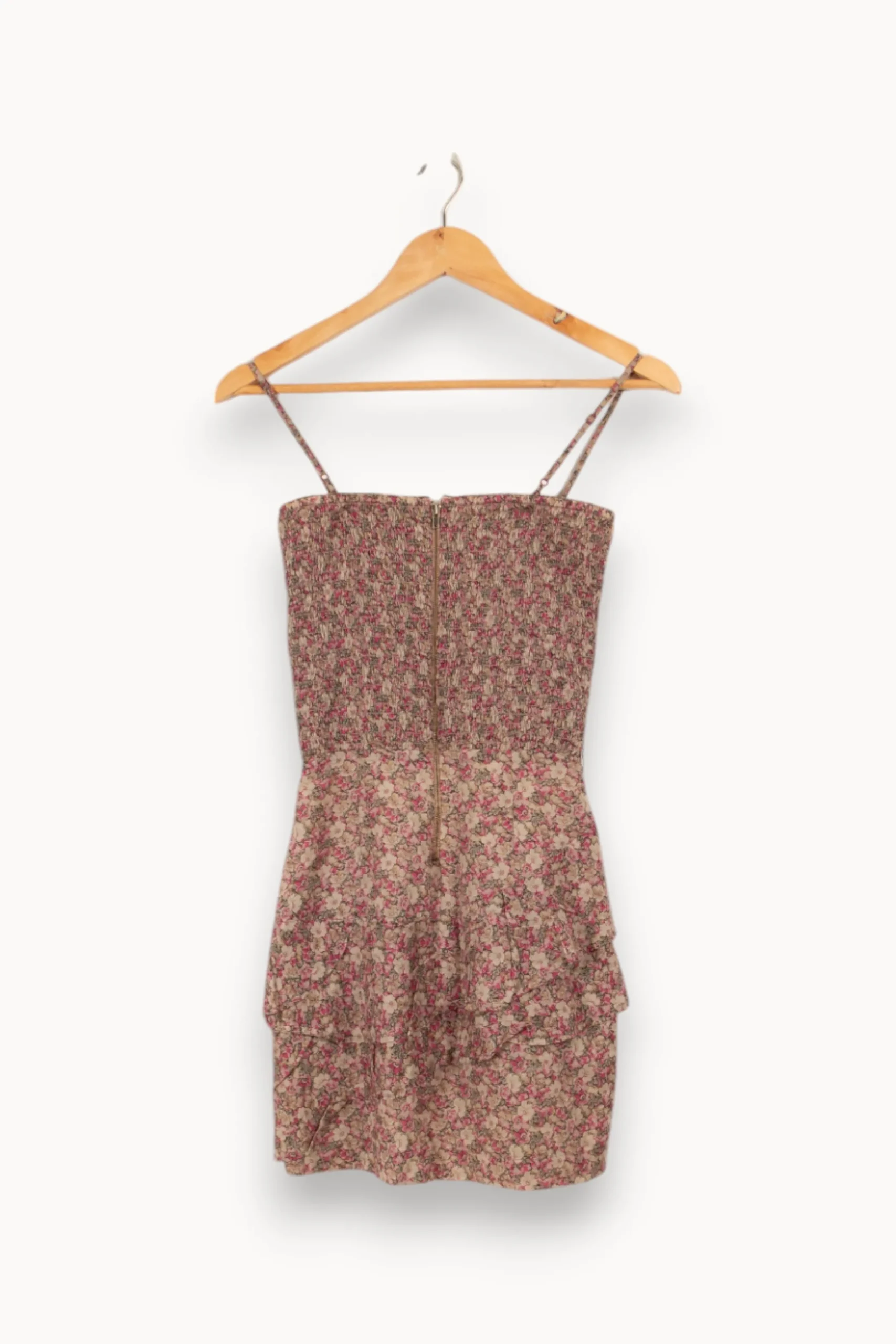 Outlet The Kooples Robe rose et grise à motifs - Taille XS/34 Multicolore