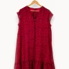 Outlet IKKS Robe zébrée - Taille S/36 Rose