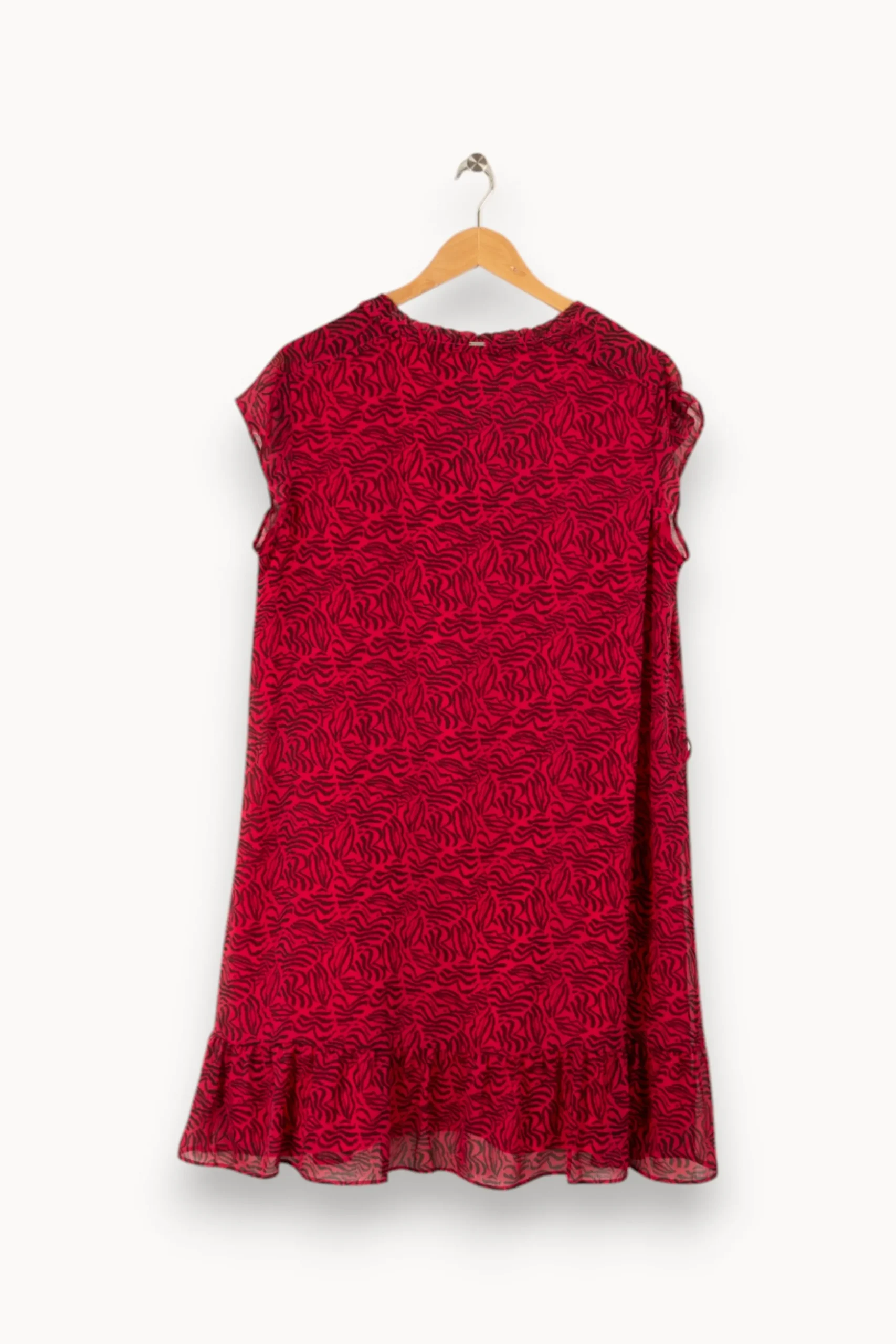 Outlet IKKS Robe zébrée - Taille S/36 Rose