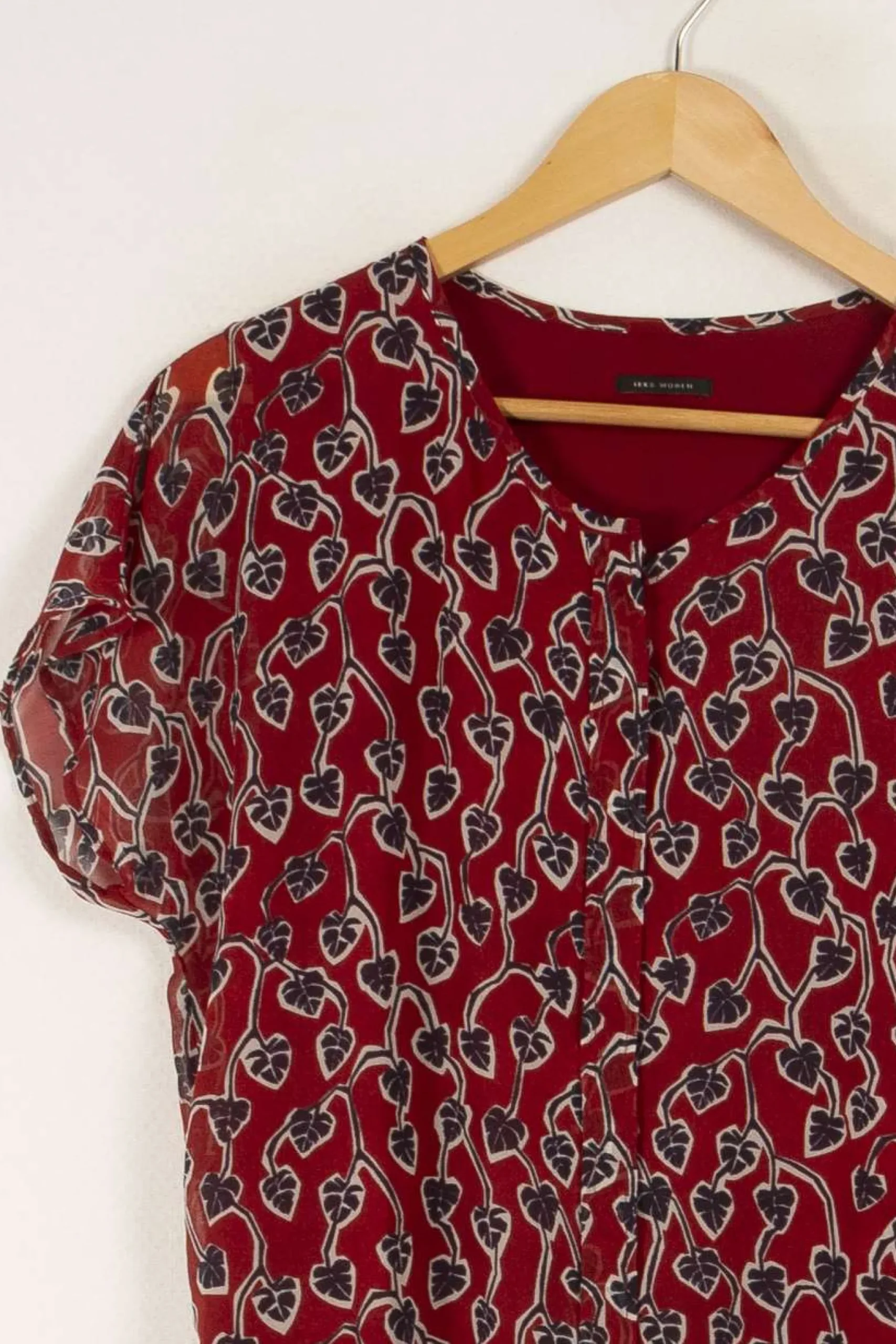 Cheap IKKS Robe à motifs - Taille M/38 Rouge